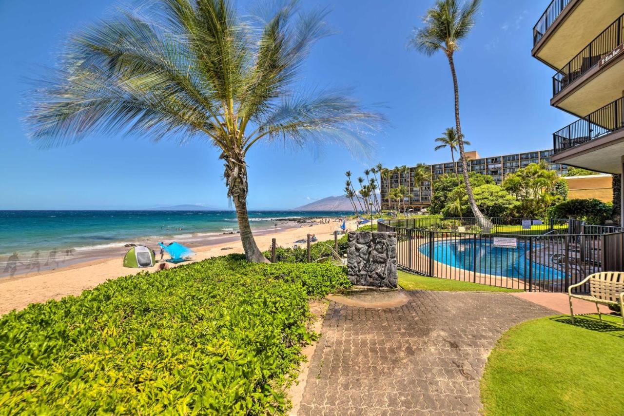 Gorgeous Oceanfront Kihei Condo With Balcony! 와일레아마우이 외부 사진