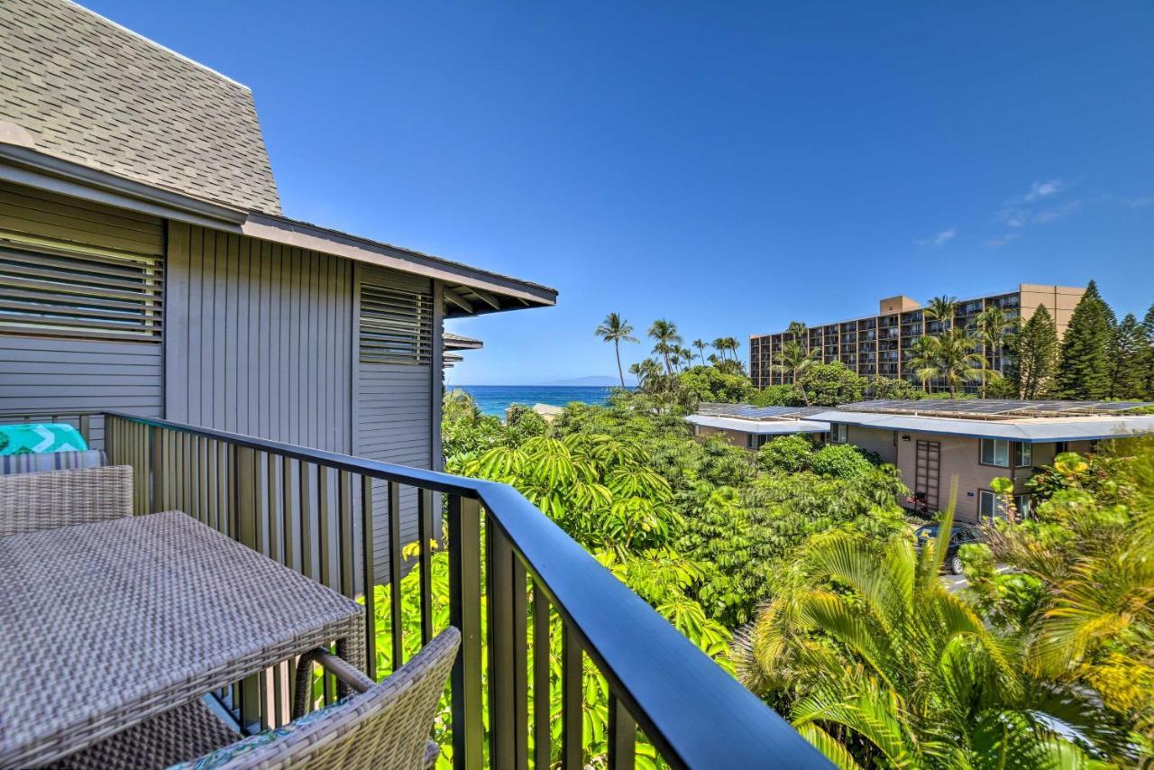 Gorgeous Oceanfront Kihei Condo With Balcony! 와일레아마우이 외부 사진